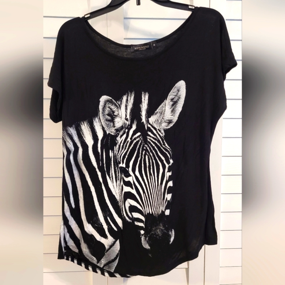 Zebra top